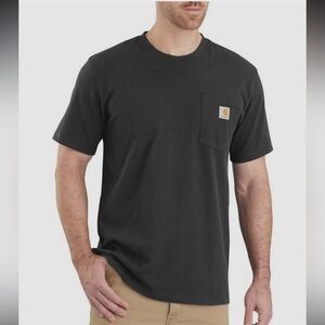 Carhartt Men's Black Relaxed Fit T-Shirt